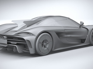 Koenigsegg Jesko Absolut 2020 Model 3D
