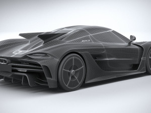 Koenigsegg Jesko Absolut 2020 Model 3D