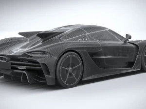 Koenigsegg Jesko Absolut 2020 3D Model