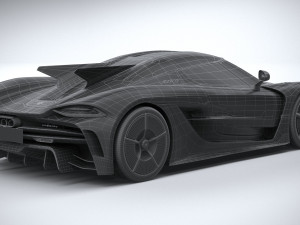 Koenigsegg Jesko Absolut 2020 Model 3D