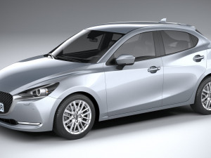 mazda 2 2020 3D Model