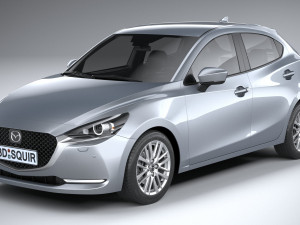 Mazda 2 2020 3D Model