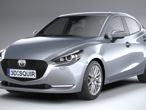 Mazda 2 2020 3D Model