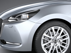 Mazda 2 2020 3D Model