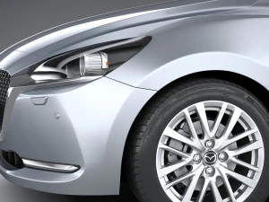 Mazda 2 2020 3D Model