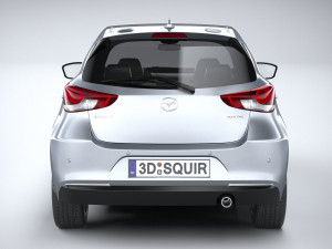 Mazda 2 2020 3D Model