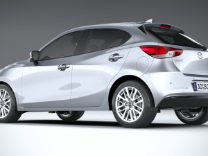 Mazda 2 2020 3D Model