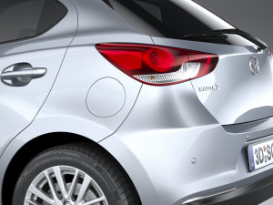 Mazda 2 2020 3D Model