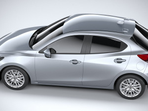 Mazda 2 2020 3D Model