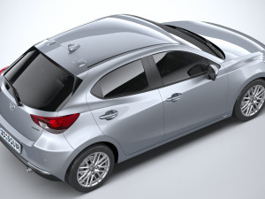 Mazda 2 2020 3D Model