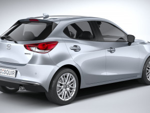 Mazda 2 2020 3D Model