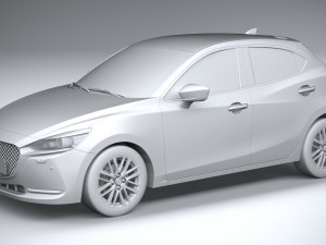 Mazda 2 2020 3D Model