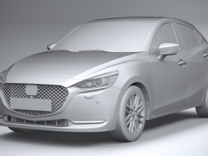 Mazda 2 2020 3D Model