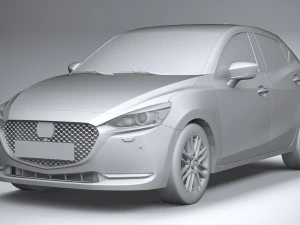 Mazda 2 2020 3D Model