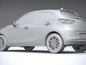 Mazda 2 2020 3D Model