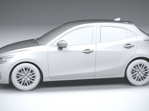 Mazda 2 2020 3D Model