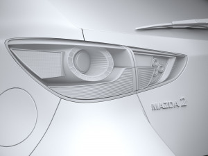 Mazda 2 2020 3D Model