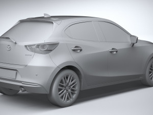 Mazda 2 2020 3D Model