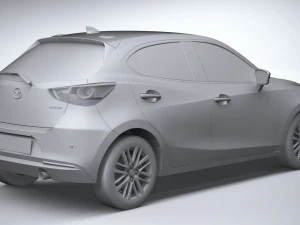 Mazda 2 2020 3D Model