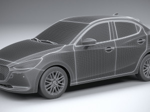 Mazda 2 2020 3D Model