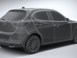 Mazda 2 2020 3D Model