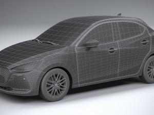 Mazda 2 2020 3D Model