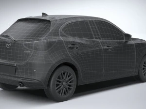 Mazda 2 2020 3D Model
