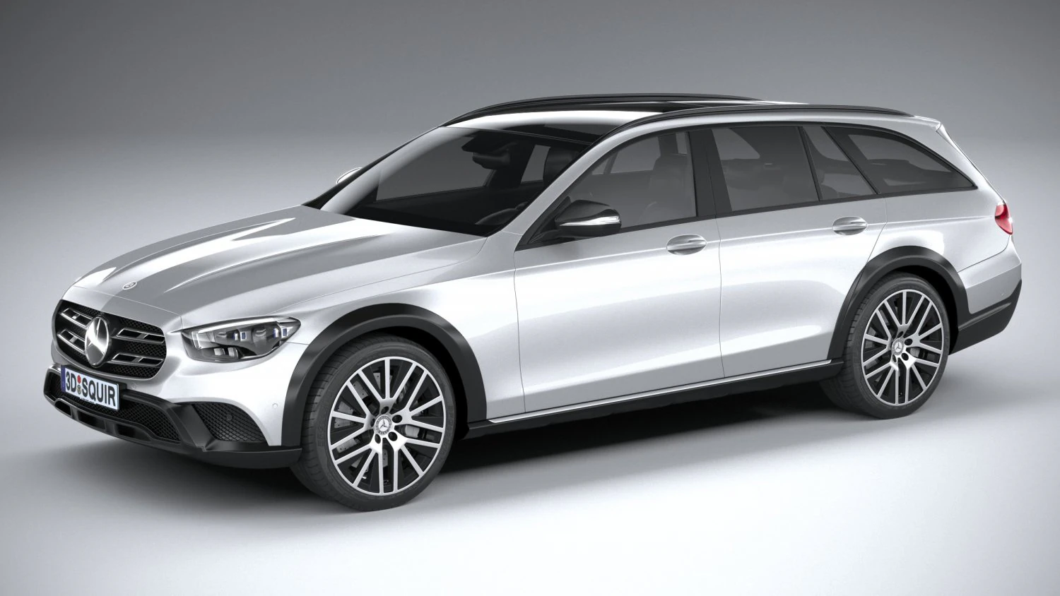 Mercedes-Benz E-class Allterrain 2021 3D Model .c4d .max .obj .3ds .fbx .stl .blend 