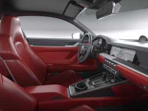 Porsche 911 Turbo S 2021 Lowpoly Modèle 3D