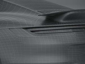 Porsche 911 Turbo S 2021 Lowpoly Modèle 3D