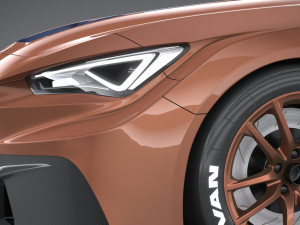 Seat Leon Cupra Competicion 2020 3D 模型
