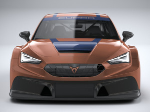 Seat Leon Cupra Competicion 2020 3D 模型