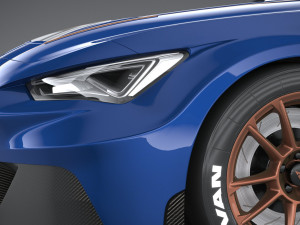 Seat Leon Cupra E-racer 2021 Modèle 3D