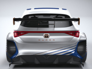 Seat Leon Cupra E-racer 2021 Modèle 3D