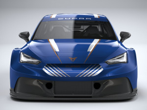 Seat Leon Cupra E-racer 2021 Modèle 3D