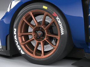 Seat Leon Cupra E-racer 2021 Modèle 3D