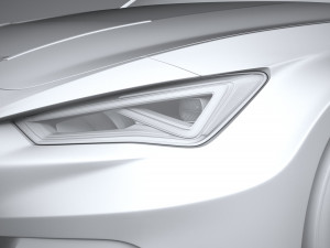 Seat Leon Cupra E-racer 2021 Modèle 3D