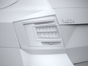 Skoda Octavia Scout 2015-2016 Model 3D