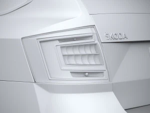 Skoda Octavia Scout 2015-2016 3D Model