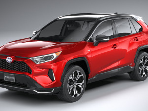 Toyota RAV4 Prime 2021 3Dモデル
