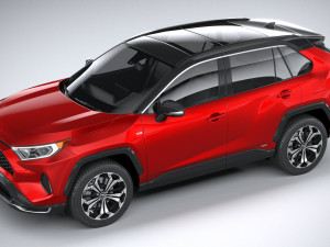 Toyota RAV4 Prime 2021 3Dモデル