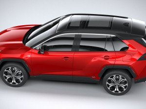 Toyota RAV4 Prime 2021 3Dモデル