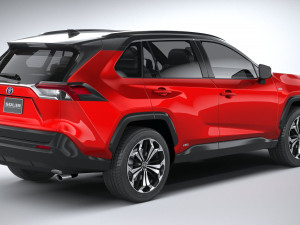 Toyota RAV4 Prime 2021 3Dモデル
