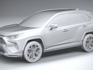 Toyota RAV4 Prime 2021 3Dモデル