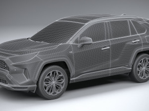 Toyota RAV4 Prime 2021 3Dモデル