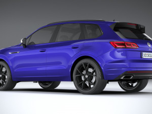 Volkswagen Touareg R 2021 Model 3D