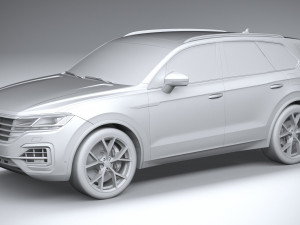 Volkswagen Touareg R 2021 Model 3D