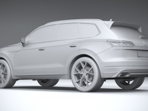 Volkswagen Touareg R 2021 Model 3D