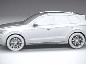 Volkswagen Touareg R 2021 Model 3D