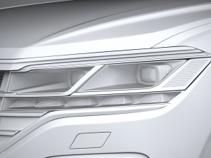 Volkswagen Touareg R 2021 Model 3D